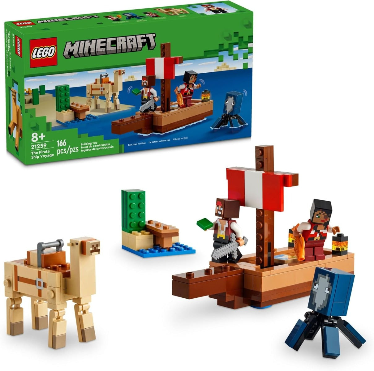 MINECRAFT The Journey on the Pirate Ship 21259