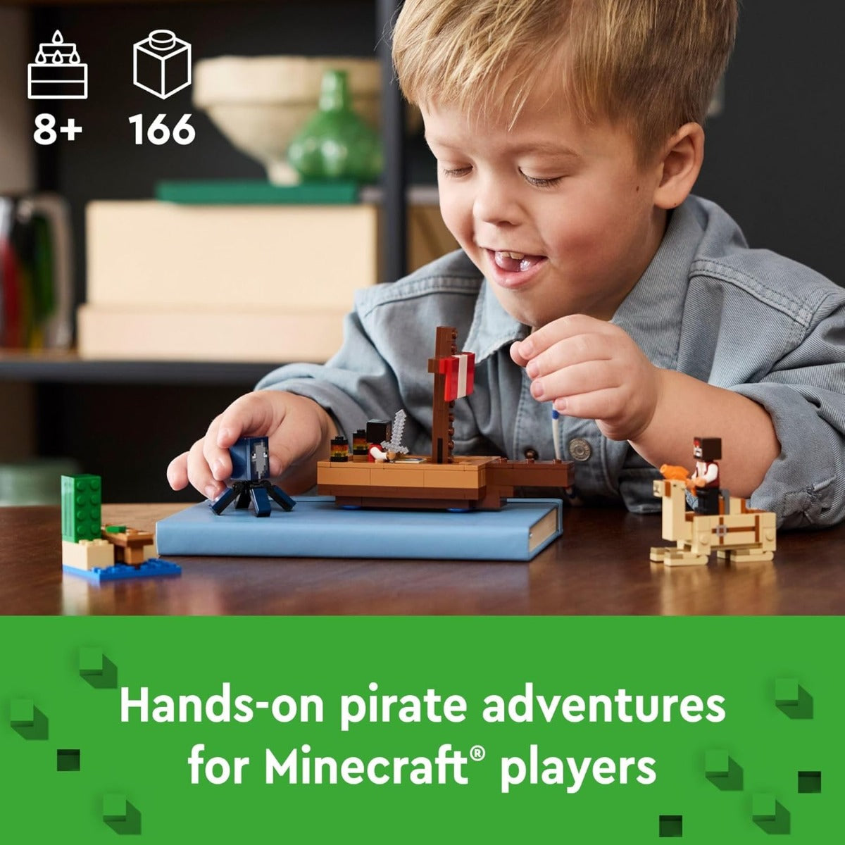 MINECRAFT The Journey on the Pirate Ship 21259