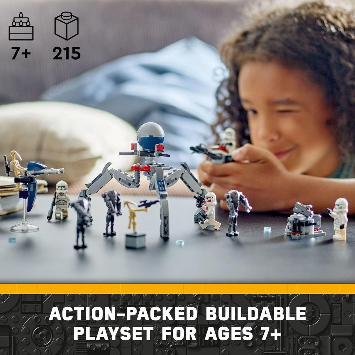 Lego Star Wars 75372 Pack de Combate: Soldado Clon y Droide