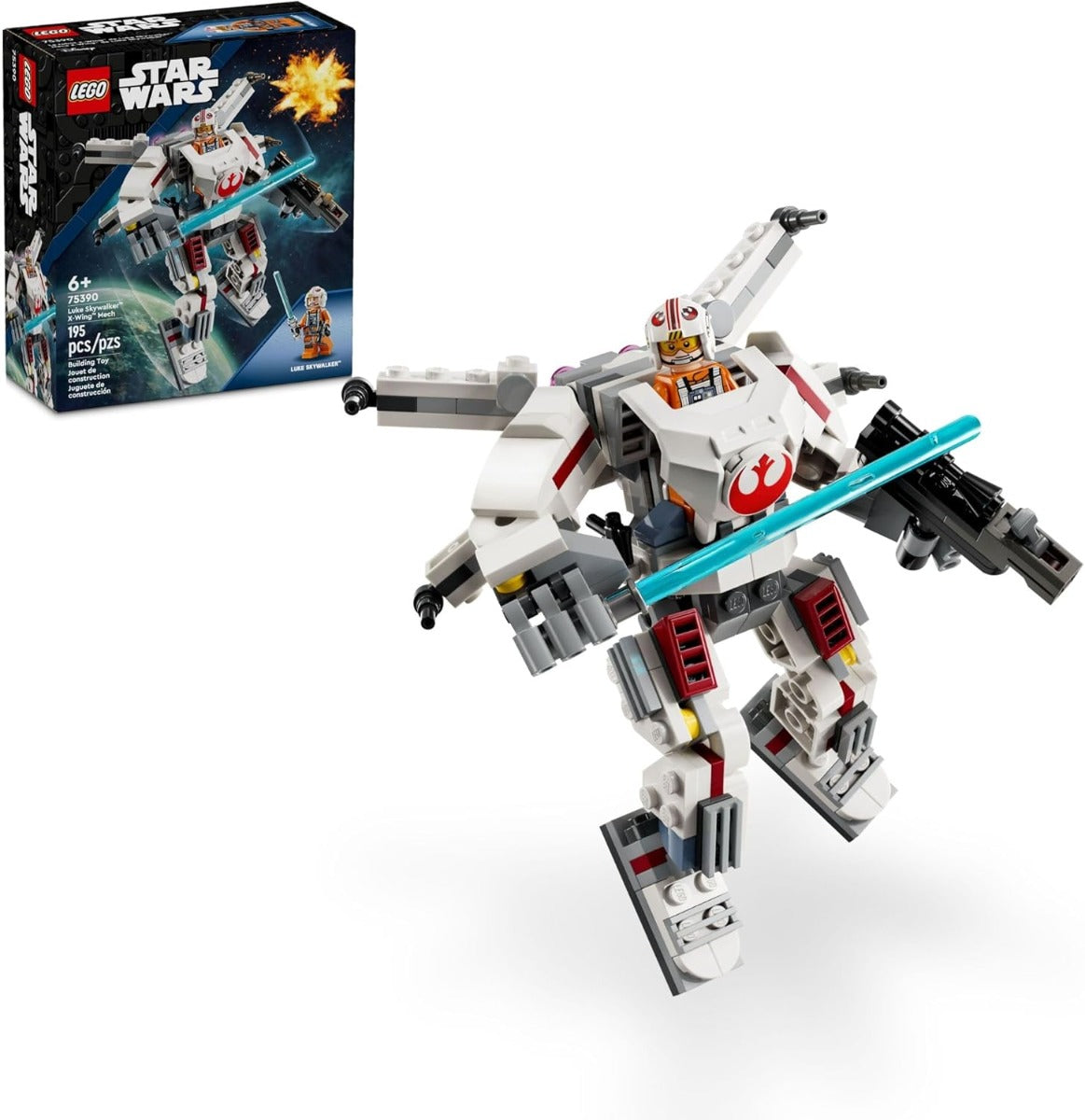 STAR WARS Meca Ala-X de Luke Skywalker 75390