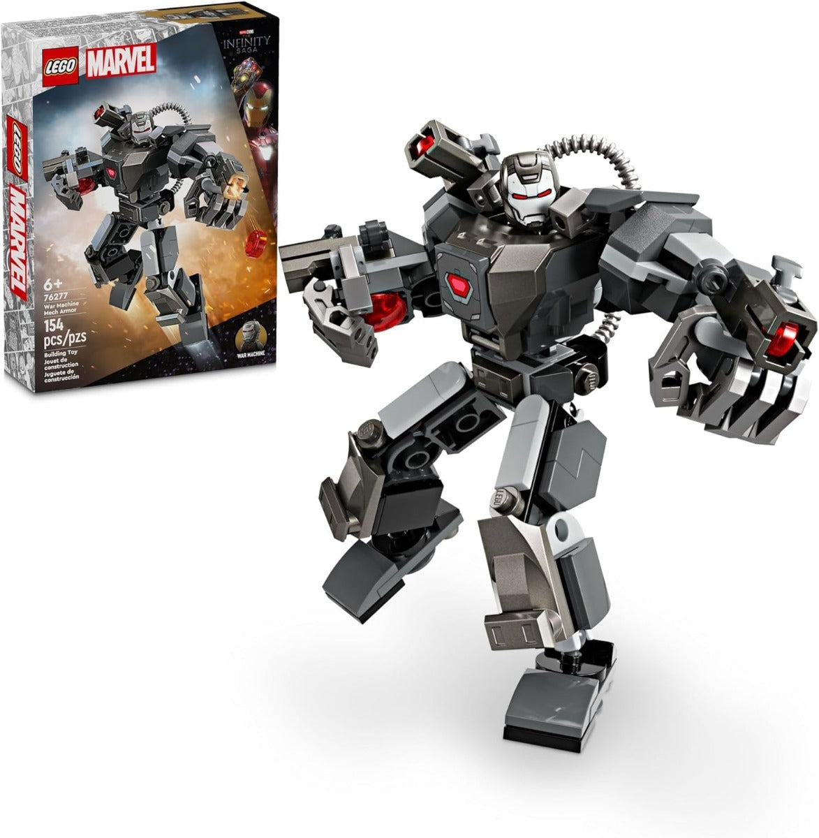 Lego Marvel 76277 Armadura Robótica de Máquina de Guerra