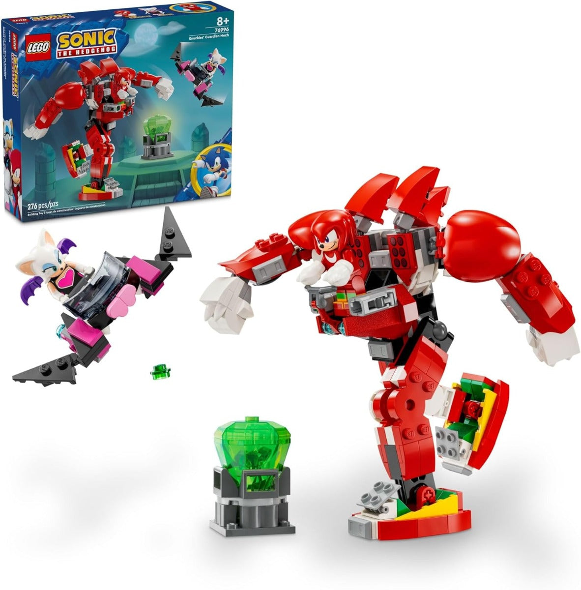 Lego 76996 Sonic The Hedgehog Knuckles' Guardian Robot