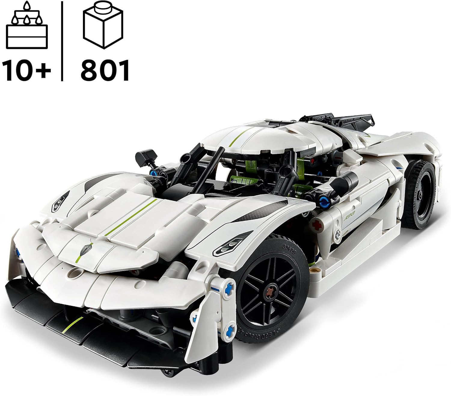 TECHNIC HIPERCOCHE KOENIGSEGG JESKO ABSOLUT BLANCO 42184