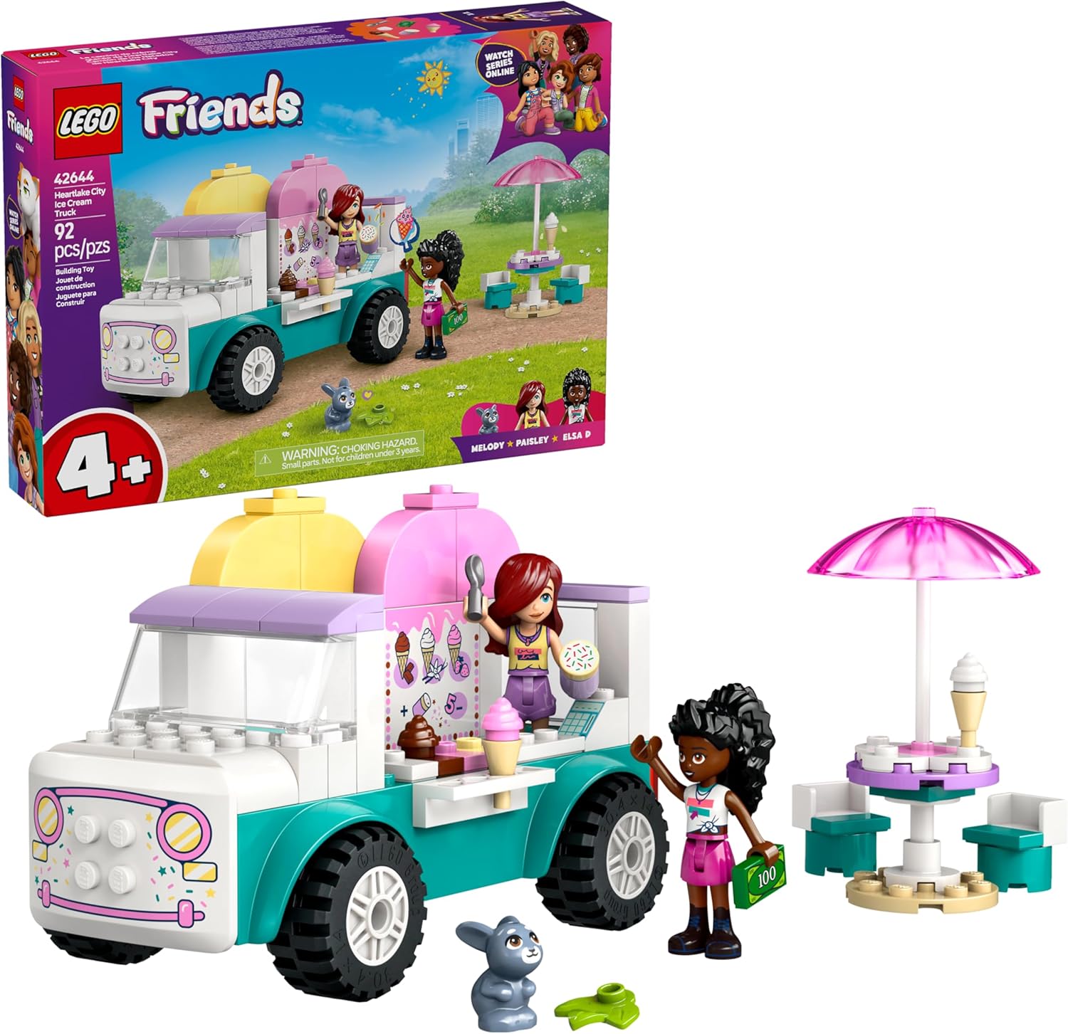 LEGO® Friends Camión de los Helados de Heartlake City 42644
