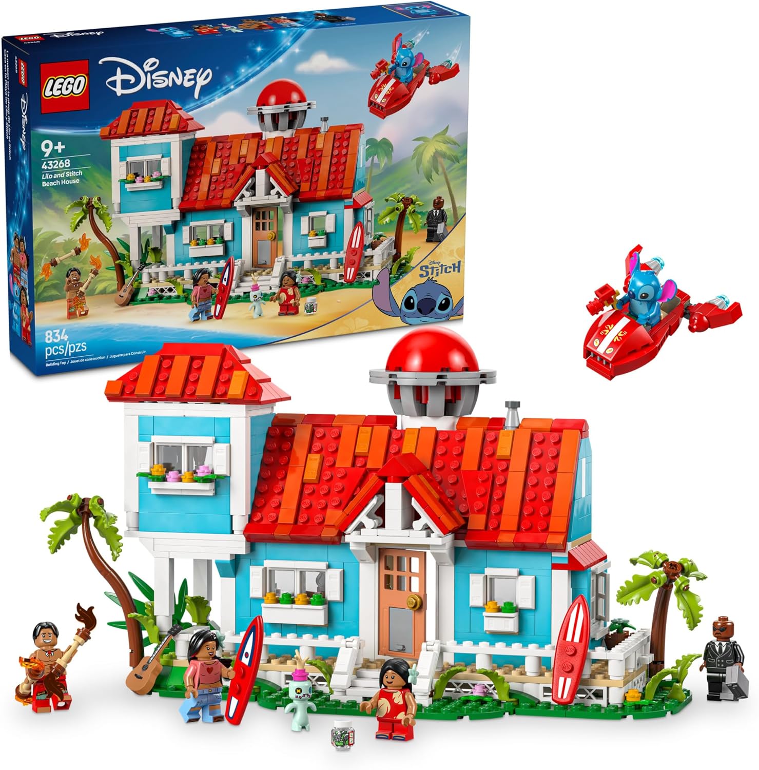 Disney Casa En La Playa De Lilo Y Stitch 43268