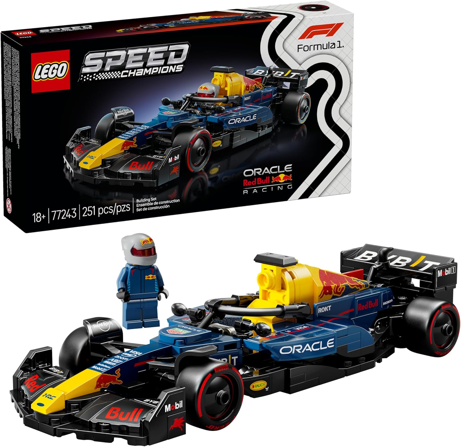 LEGO Speed Champions Auto de Carreras Oracle Red Bull Racing RB20 F1
