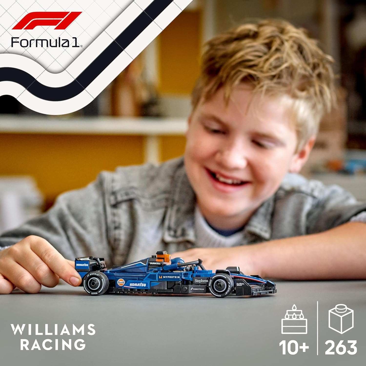 LEGO Speed Champions Auto de Carreras Williams Racing FW46 F1 77249