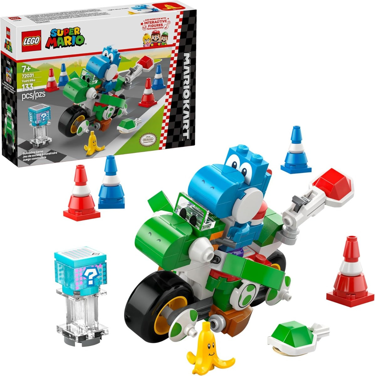 SUPER MARIO KART MOTO YOSHI 72031