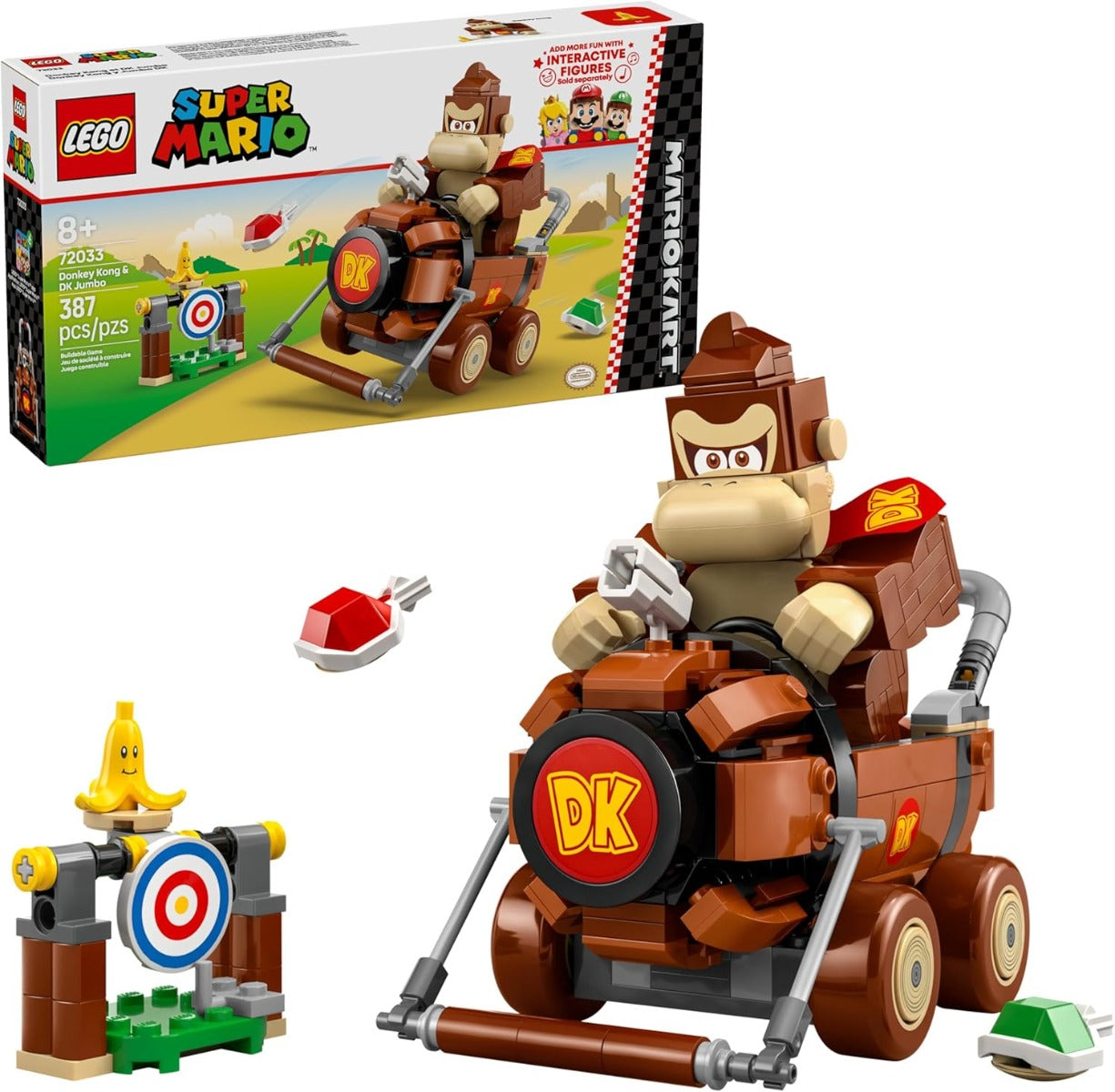 SUPER MARIO KART DONKEY KONG Y JUMBO DK 72033
