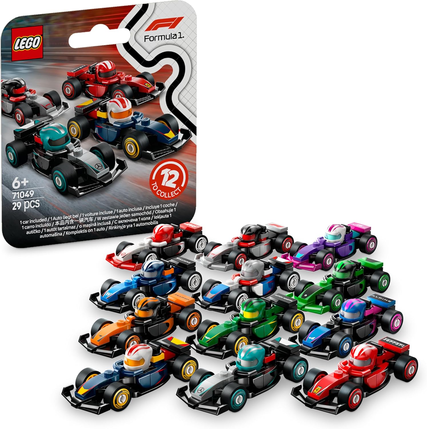 Minifiguras Lego Coleccion F1 71049