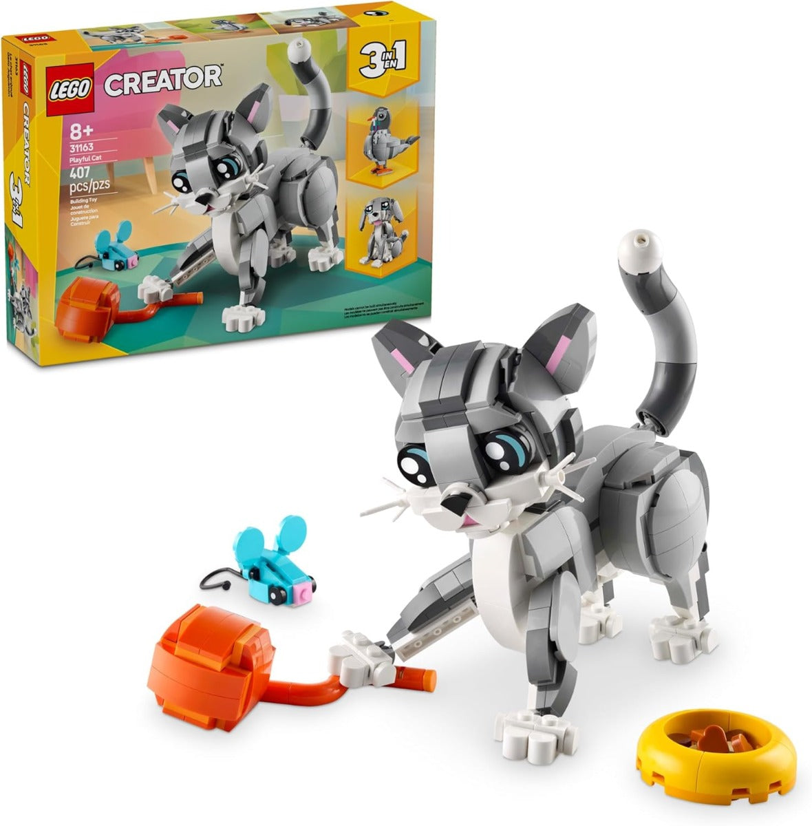 CREATOR 3 EN 1 GATO JUGUETÓN 31163