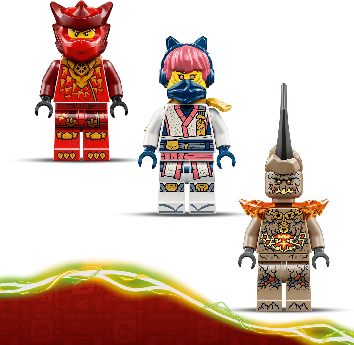 NINJAGO PACK DE COMBATE: MECA DRAGÓN DE KAI 71851