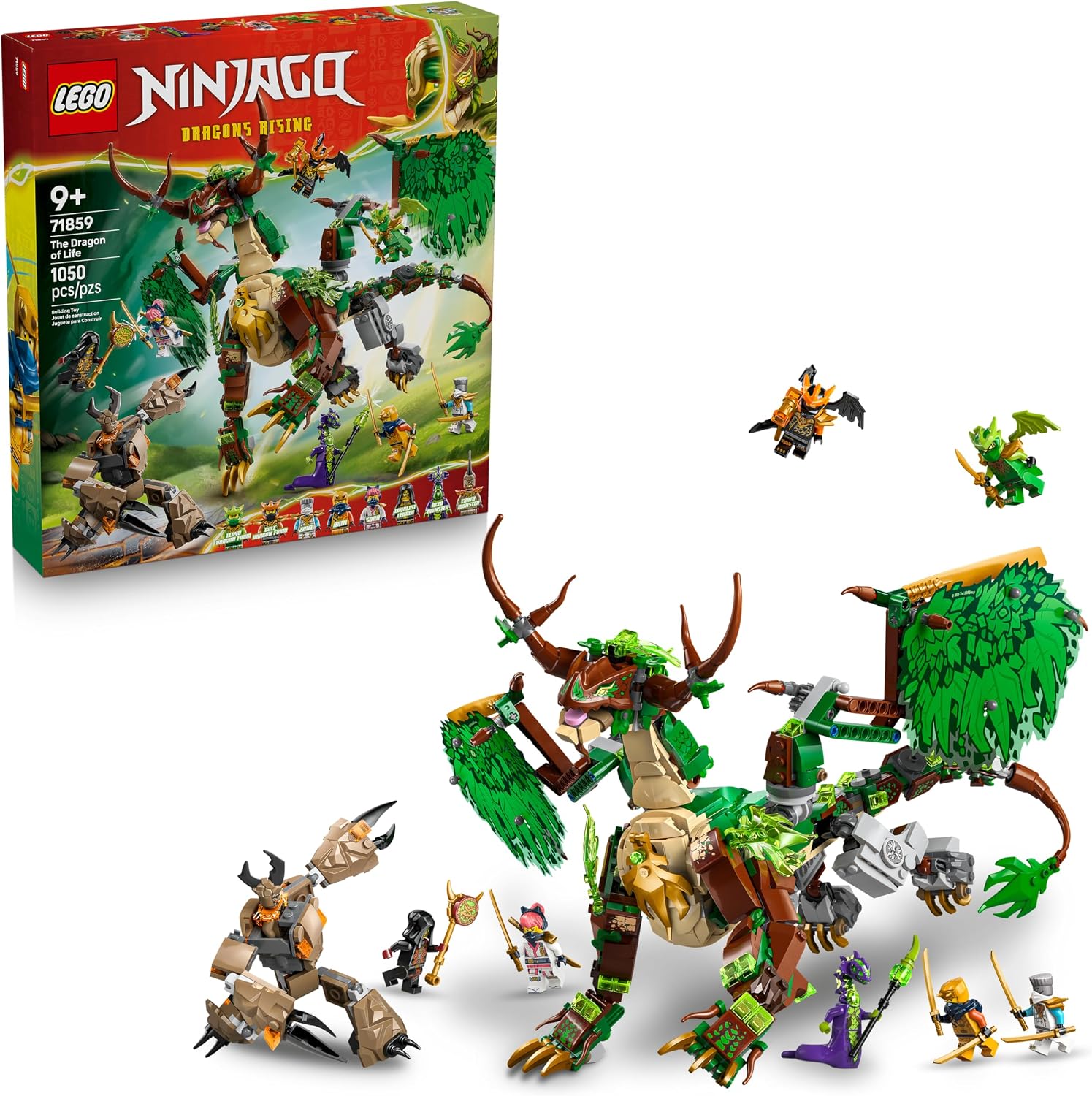 NINJAGO DRAGON DE LA VIDA 71859