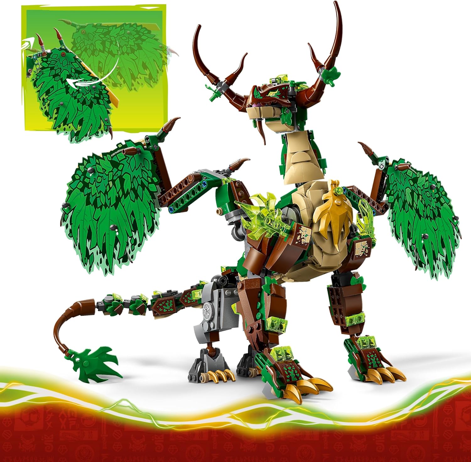 NINJAGO DRAGON DE LA VIDA 71859