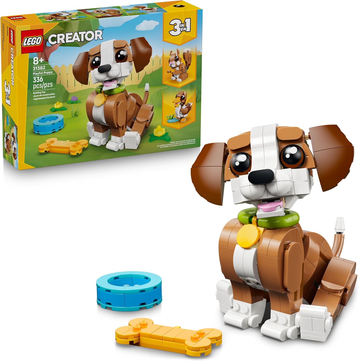 CREATOR SIMPÁTICOS ANIMALES: CACHORRO JUGUETÓN 31382