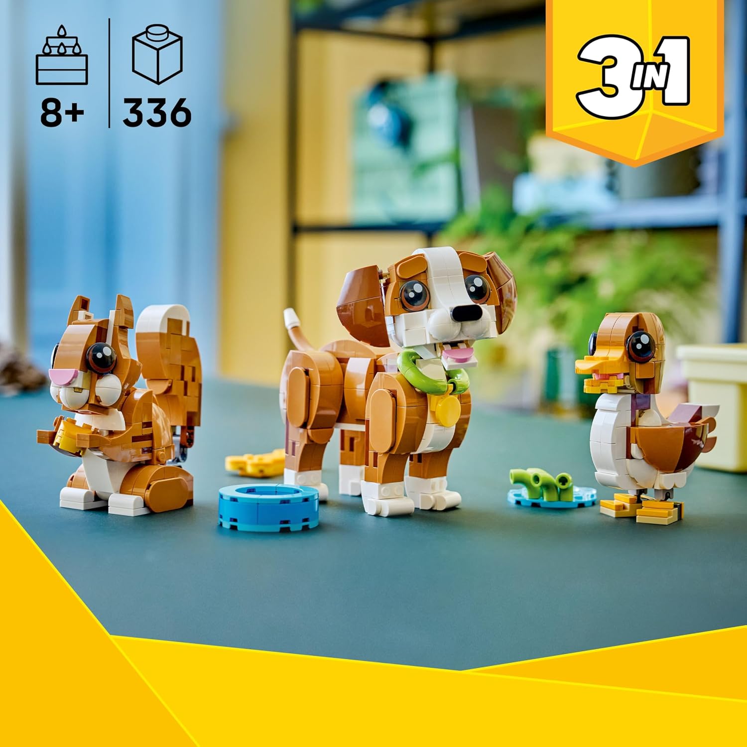 CREATOR SIMPÁTICOS ANIMALES: CACHORRO JUGUETÓN 31382