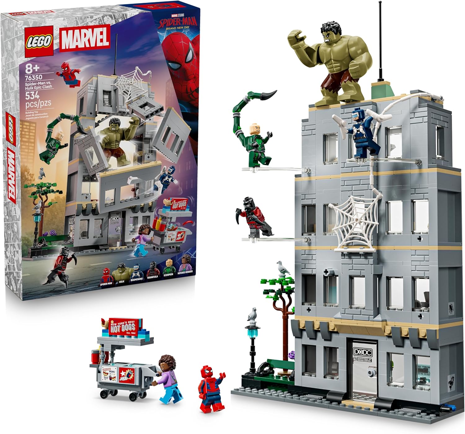 MARVEL SPIDER-MAN VS HULK: CHOQUE ÉPICO 76350