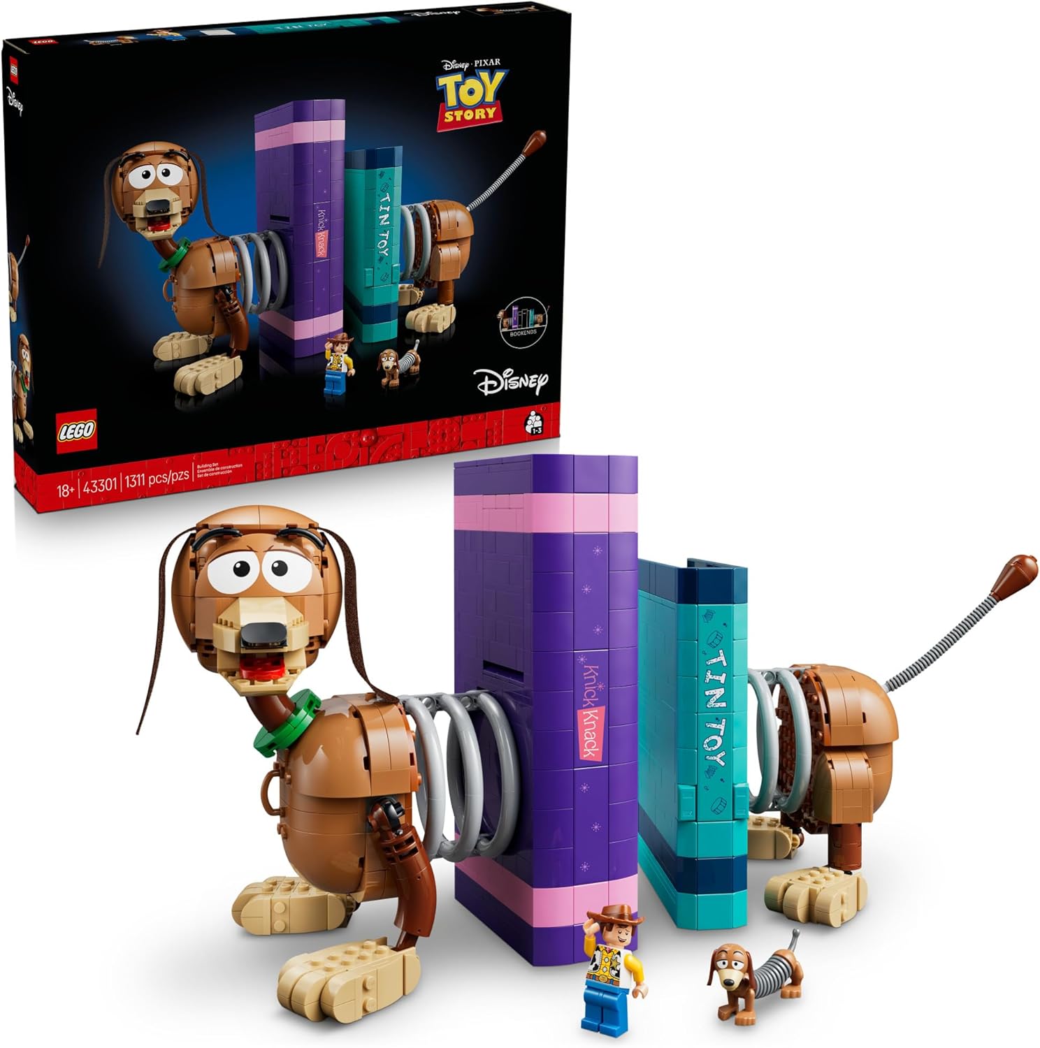 DISNEY TOY STORY: SUJETALIBROS DE SLINKY 43301