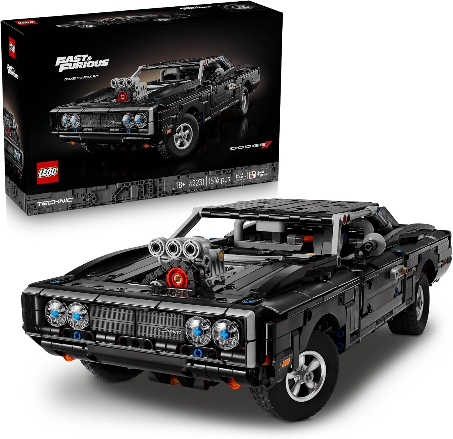 TECHNIC COCHE DODGE CHARGER R/T DE FAST AND FURIOUS 42231