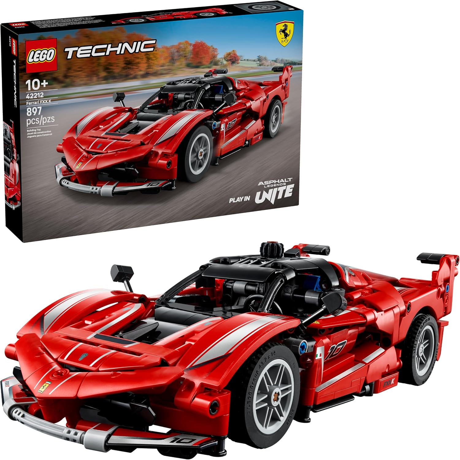 TECHNIC COCHE FERRARI 488 PISTA 42235