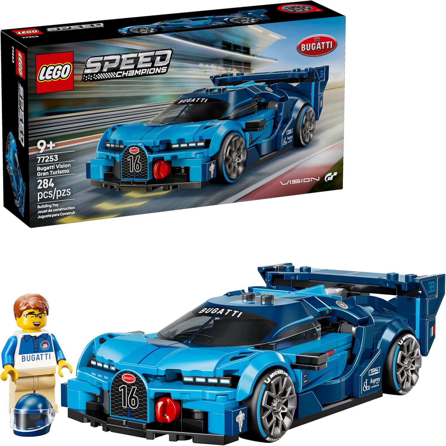 SPEED CHAMPIONS COCHE HIPERDEPORTIVO BUGATTI VISION GT 77253