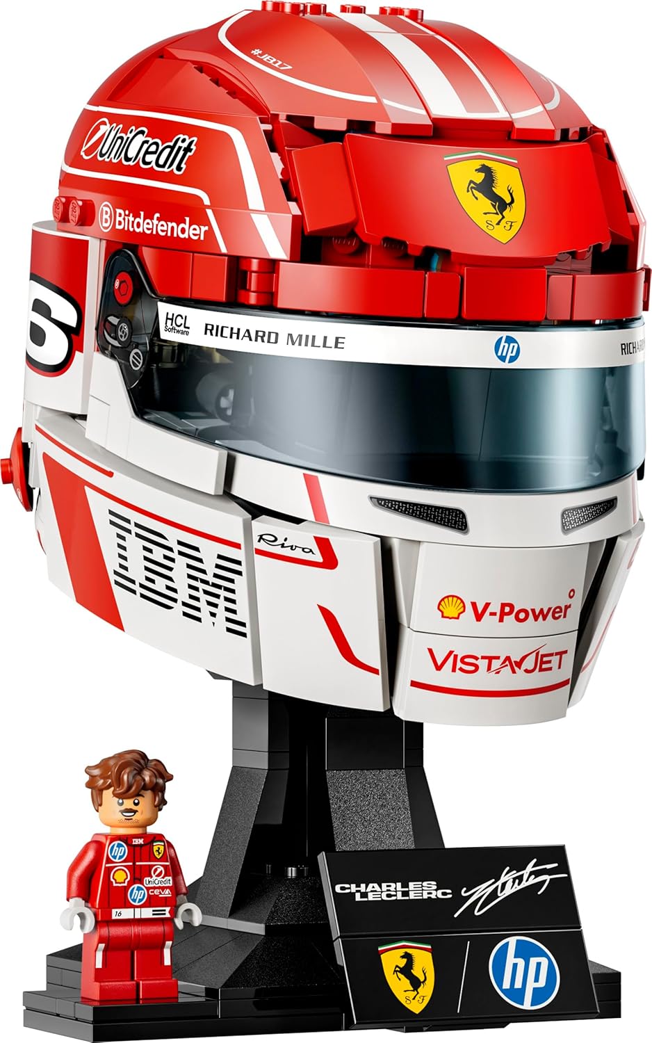 EDITIONS F1 SCUDERIA FERRARI HP: CASCO DE CHARLES LECLERC 43014