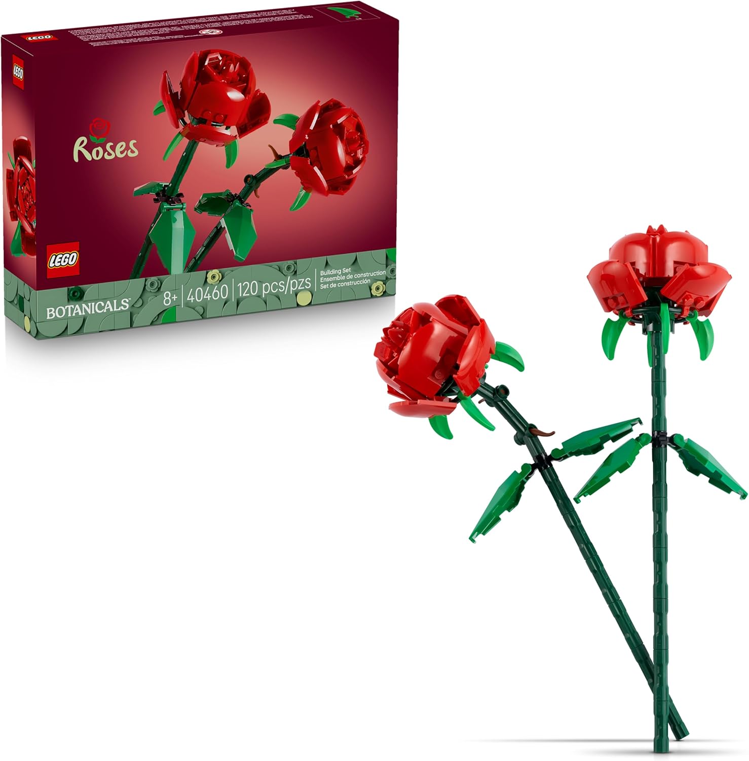 BOTANICA LEGO ROSAS 40460