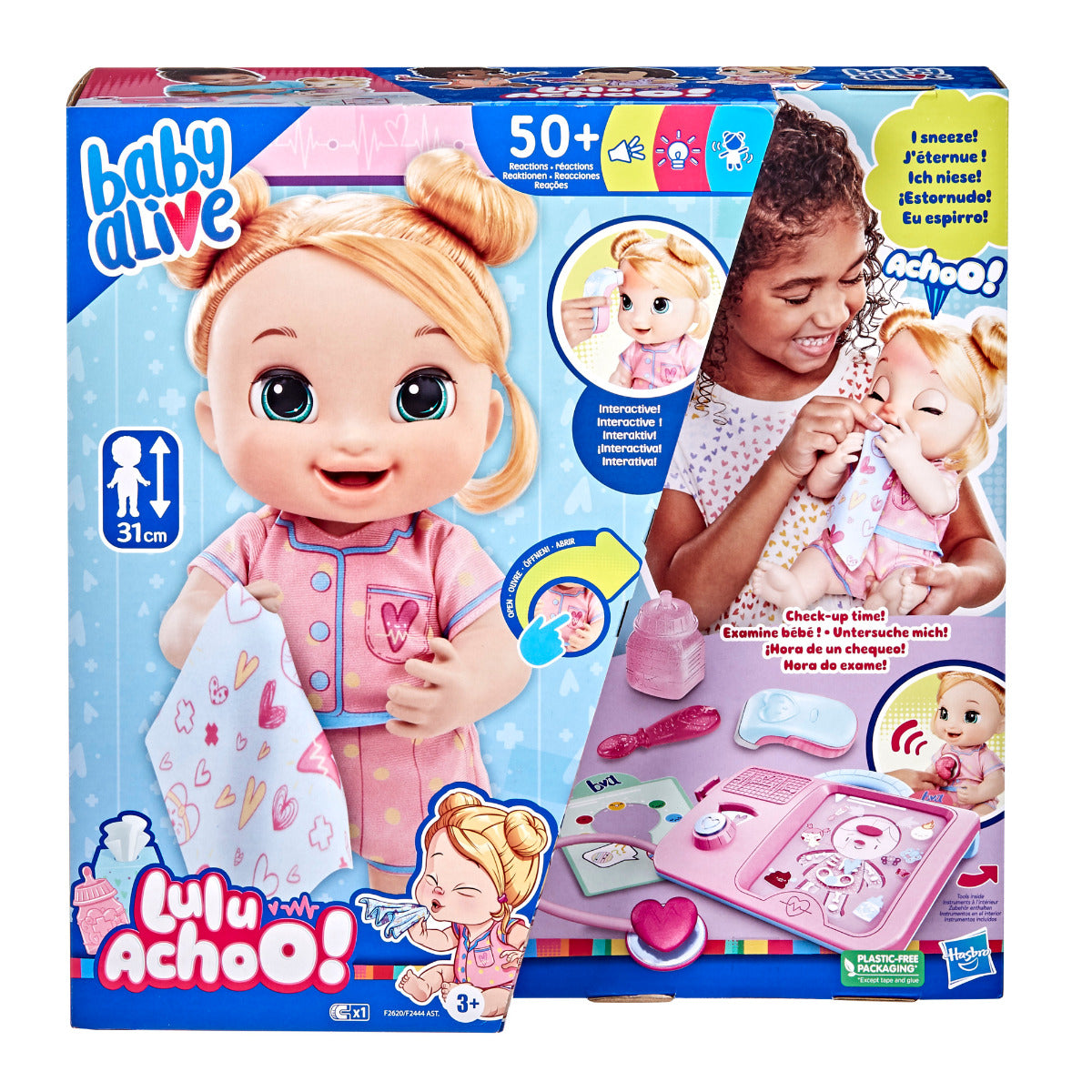 Baby Alive Muñeca Lulu Achoo
