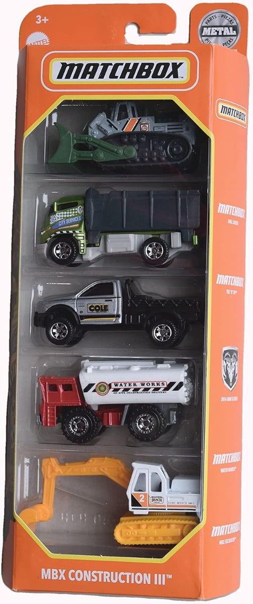 MATCHBOX SURPRISE CAR BASIC PACK OF 5 C1817