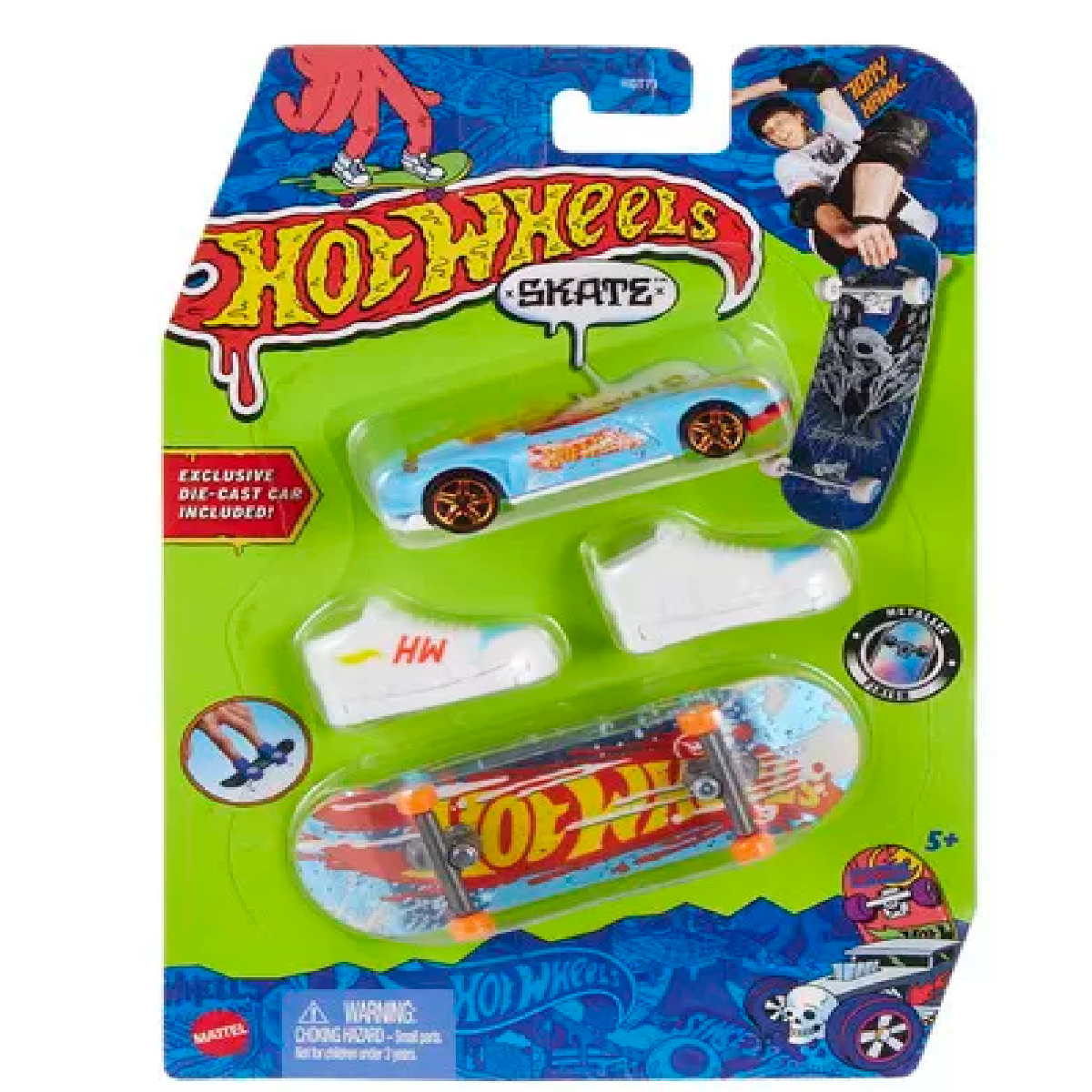Hot Wheels Vehículo De Juguete Patineta