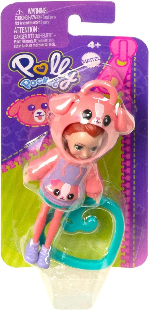 Polly Pocket Muñeca Hoodie Amigos