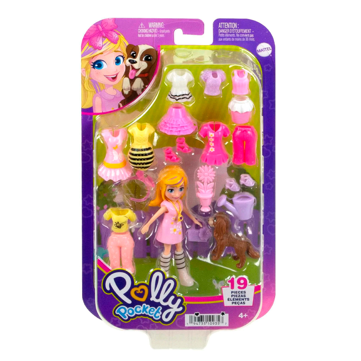Polly Pocket Surtido Paquete de Modas Mediano HKV88