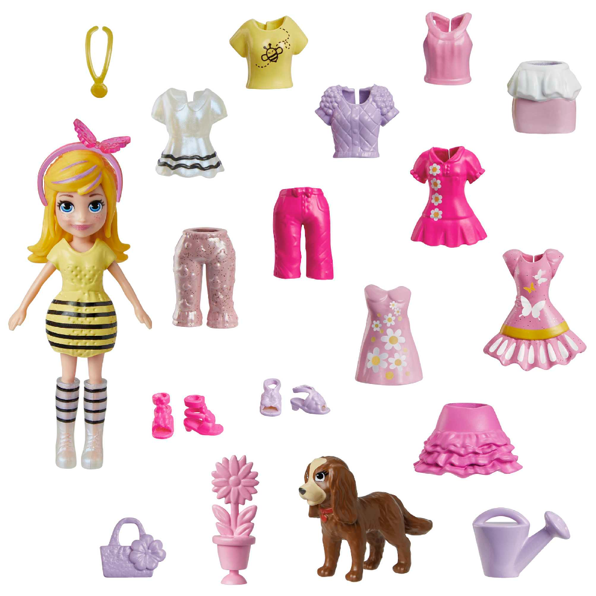 Polly Pocket Surtido Paquete de Modas Mediano HKV88