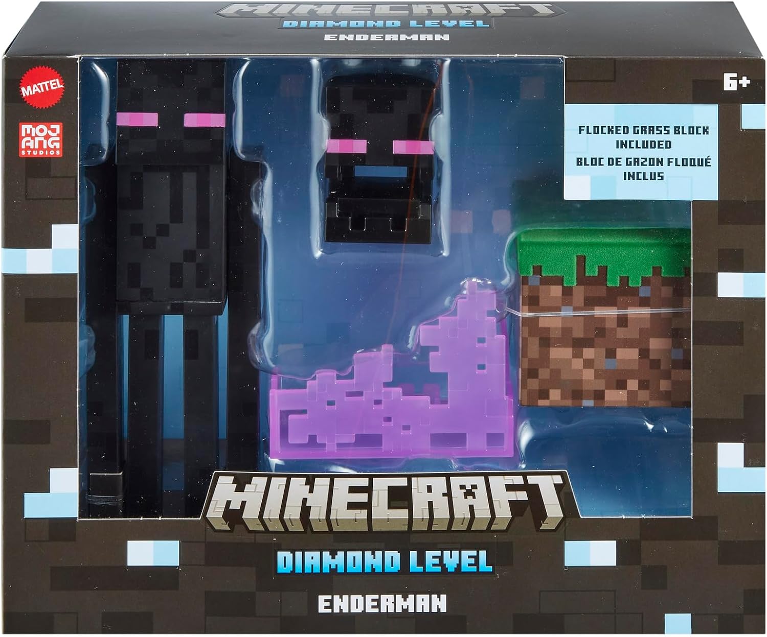Minecraft Diamond Coleccionable De 5.5 Pulg Hln39