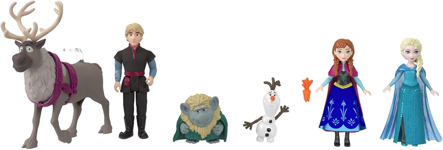 DISNEY FROZEN SET DE HISTORIAS 6 FIGURAS HLX04