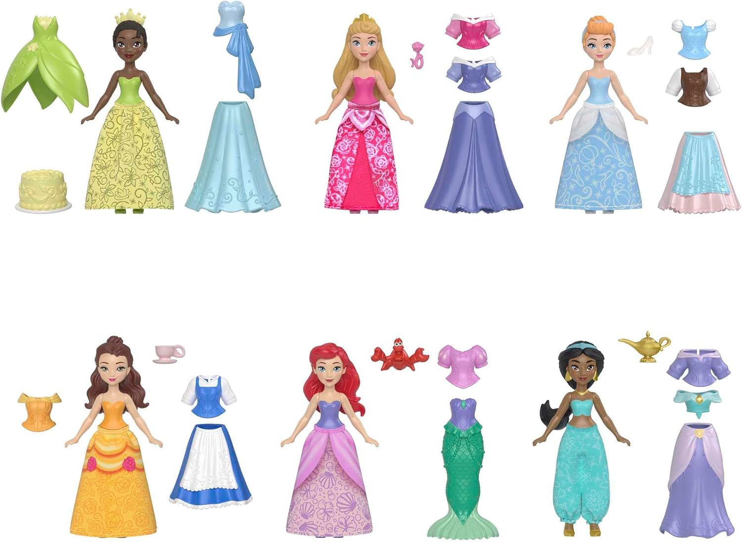 DISNEY PRINCESA COLECCION ATUENDOS REALES HPD51