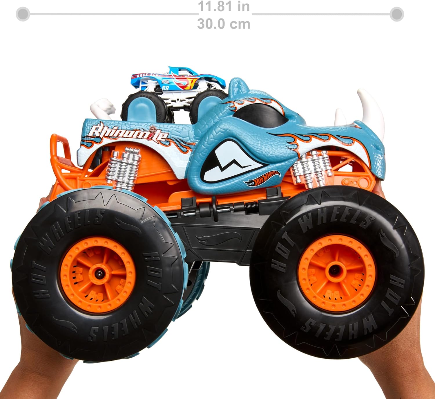 HW MONSTER TRUCKS CONTROL REMOTO RHINOMITE 1:14 HPK27