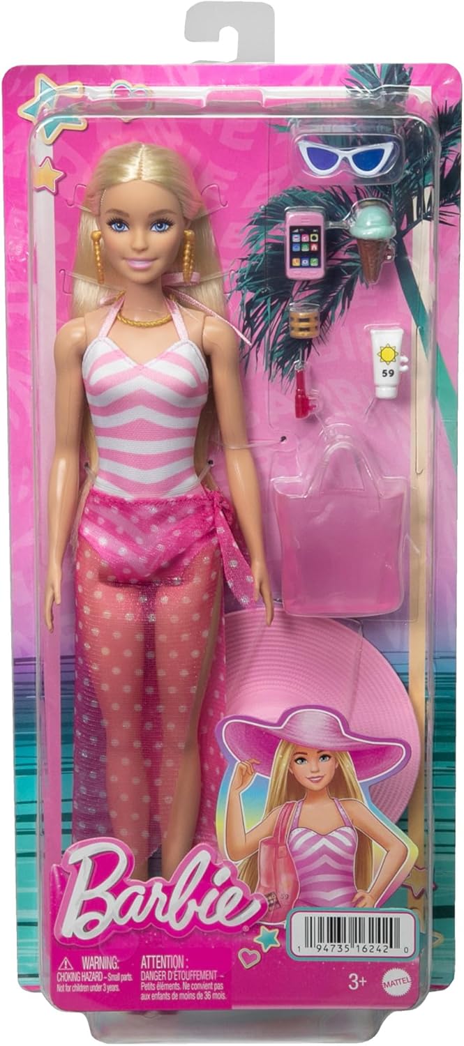 BARBIE FASHION & BEAUTY MUÑECA DÍA DE PLAYA HPL73