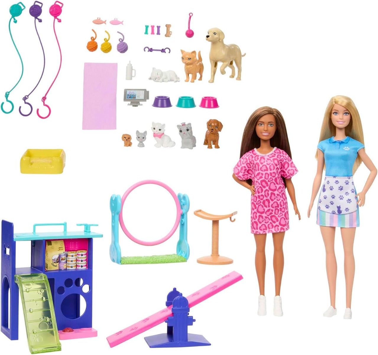 Barbie Set de Juego Cuidado de Mascotas HRG81