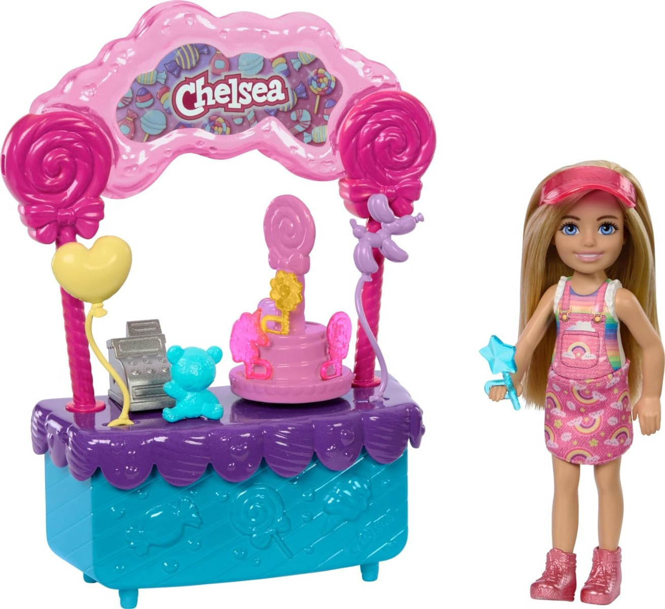 Barbie Stacie al Rescate Chelsea Estación de Dulces HRM07