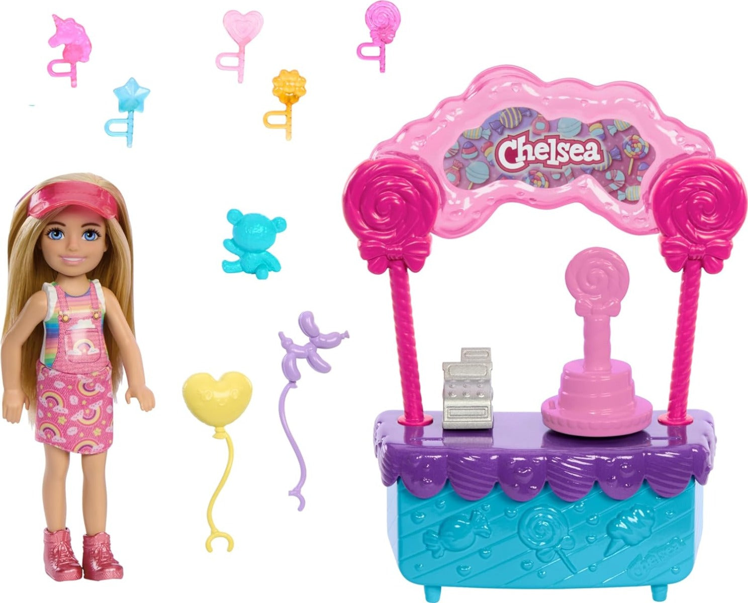 Barbie Stacie al Rescate Chelsea Estación de Dulces HRM07