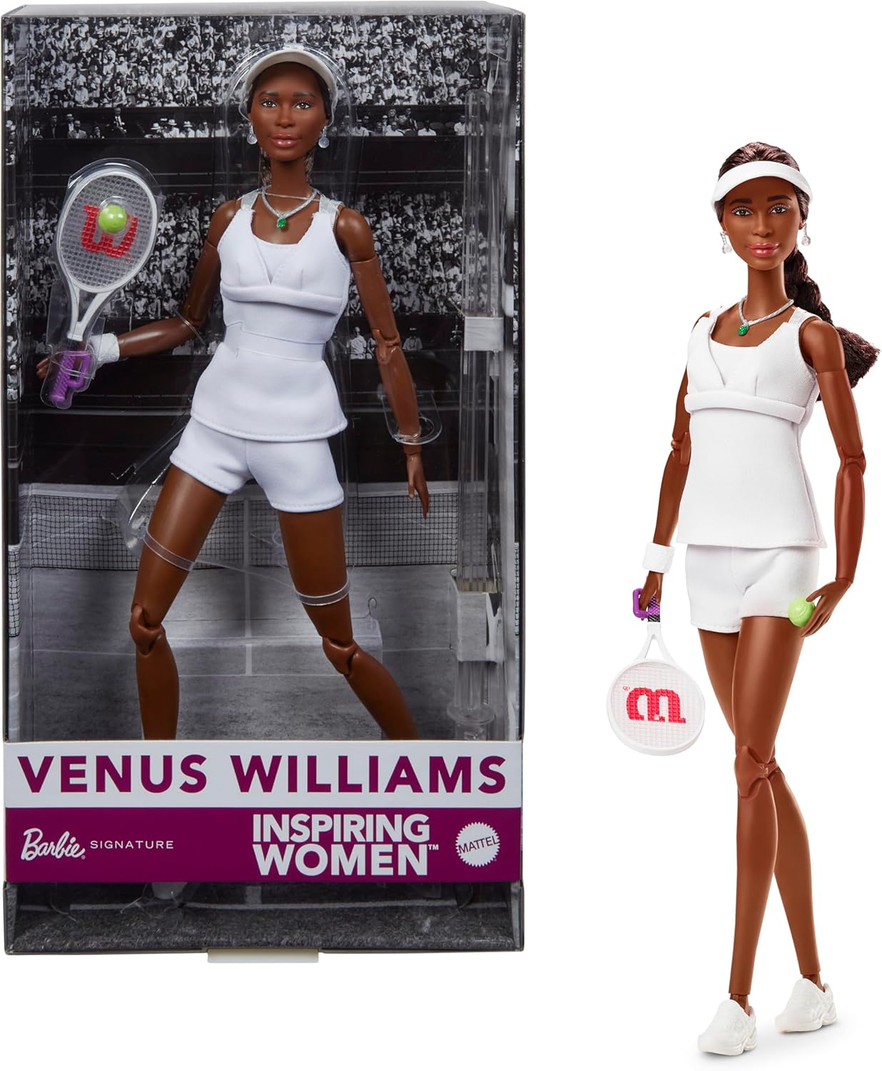 BARBIE SIGNATURE MUÑECA DE COLECCIÓN VENUS WILLIAMS HRM49