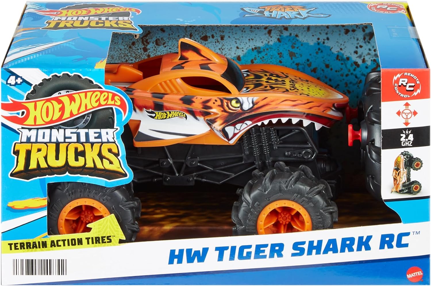 Hot Wheels Monster Trucks Car Surprise RC Scale 1:24 HRR20