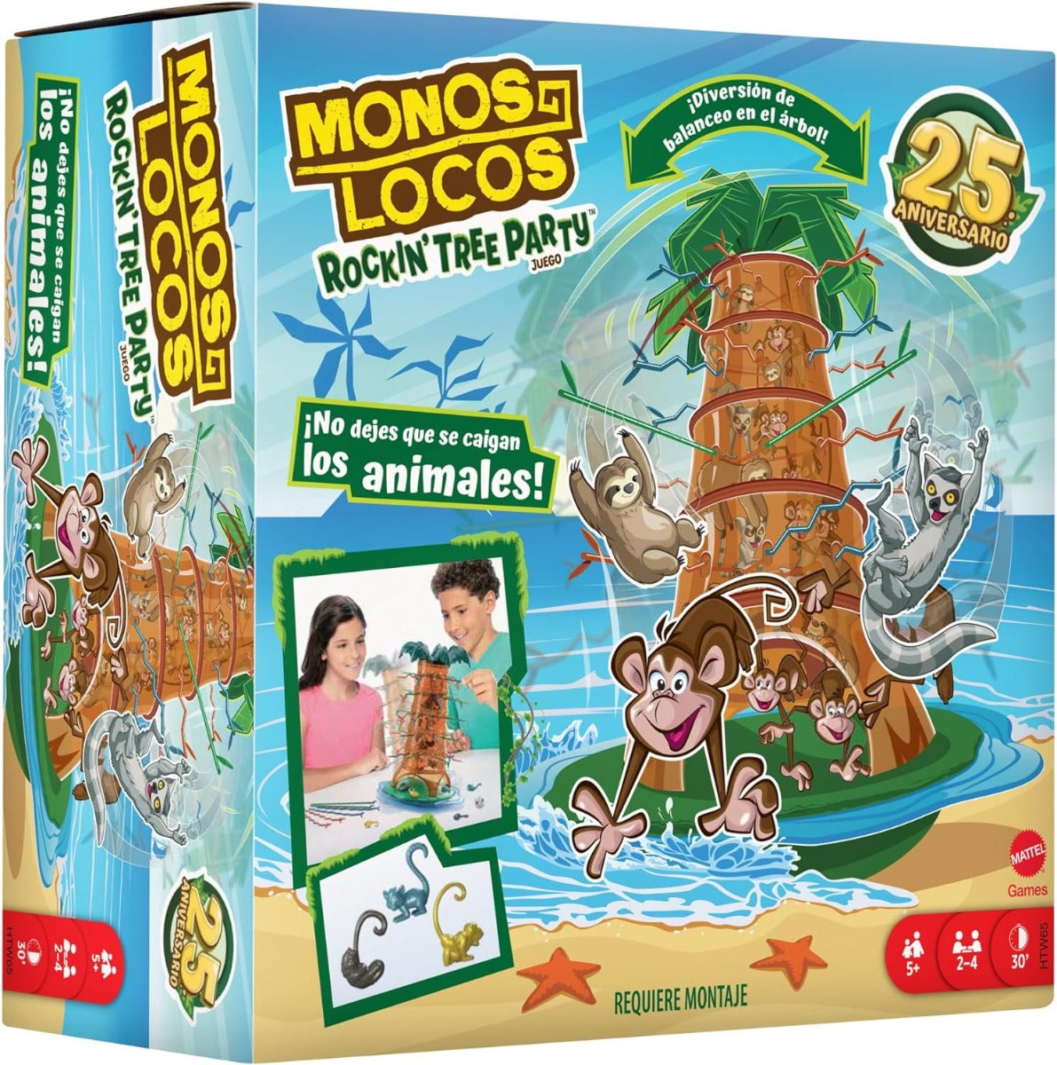 KIDS GAMES CRAZY MONKEYS 25TH ANNIVERSARY HTW65