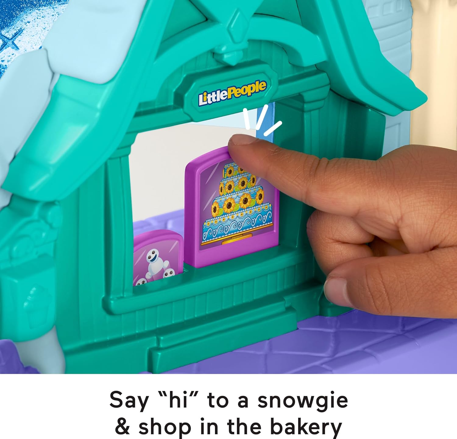 LITTLE PEOPLE FROZEN AVENTURAS EN TRINEO EN ARENDELLE HWB34