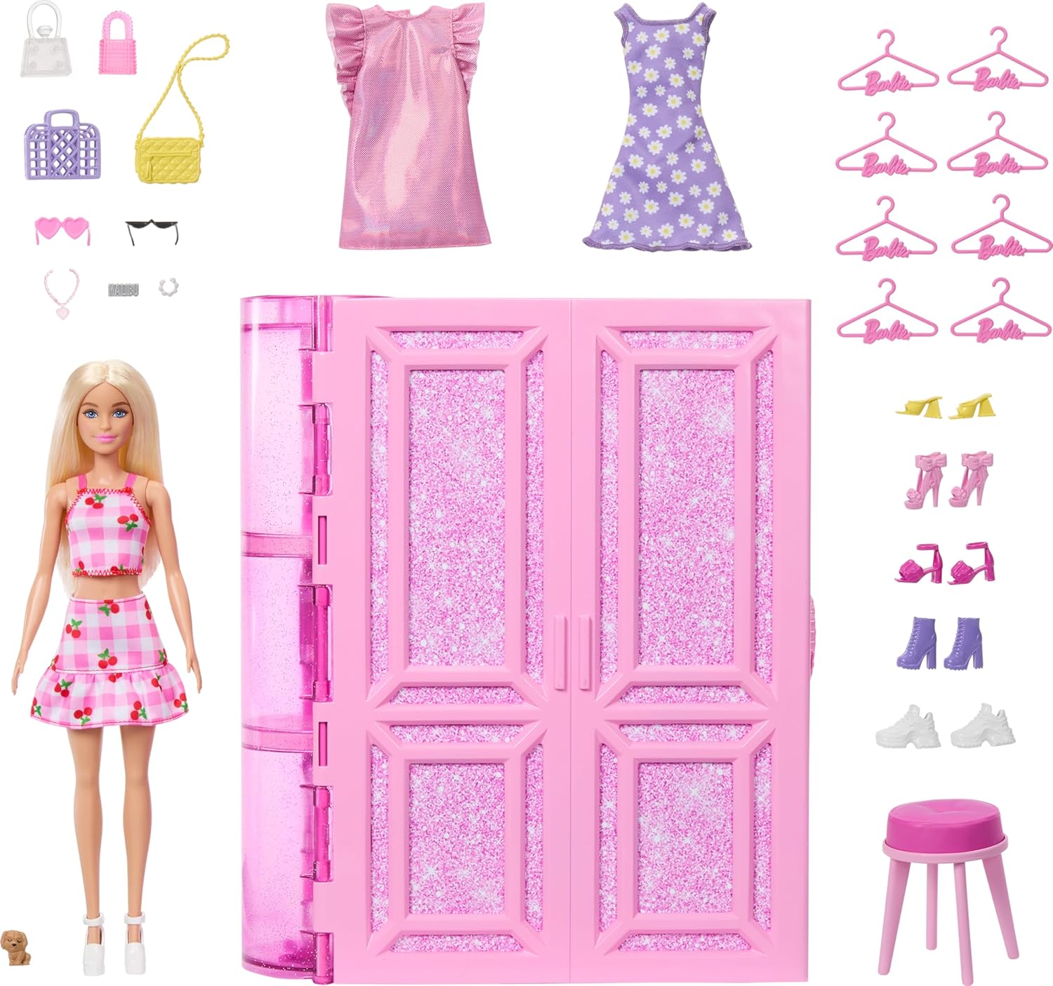 Barbie Closet De Los Suenos Con Acces. Y Muneca Hxd58