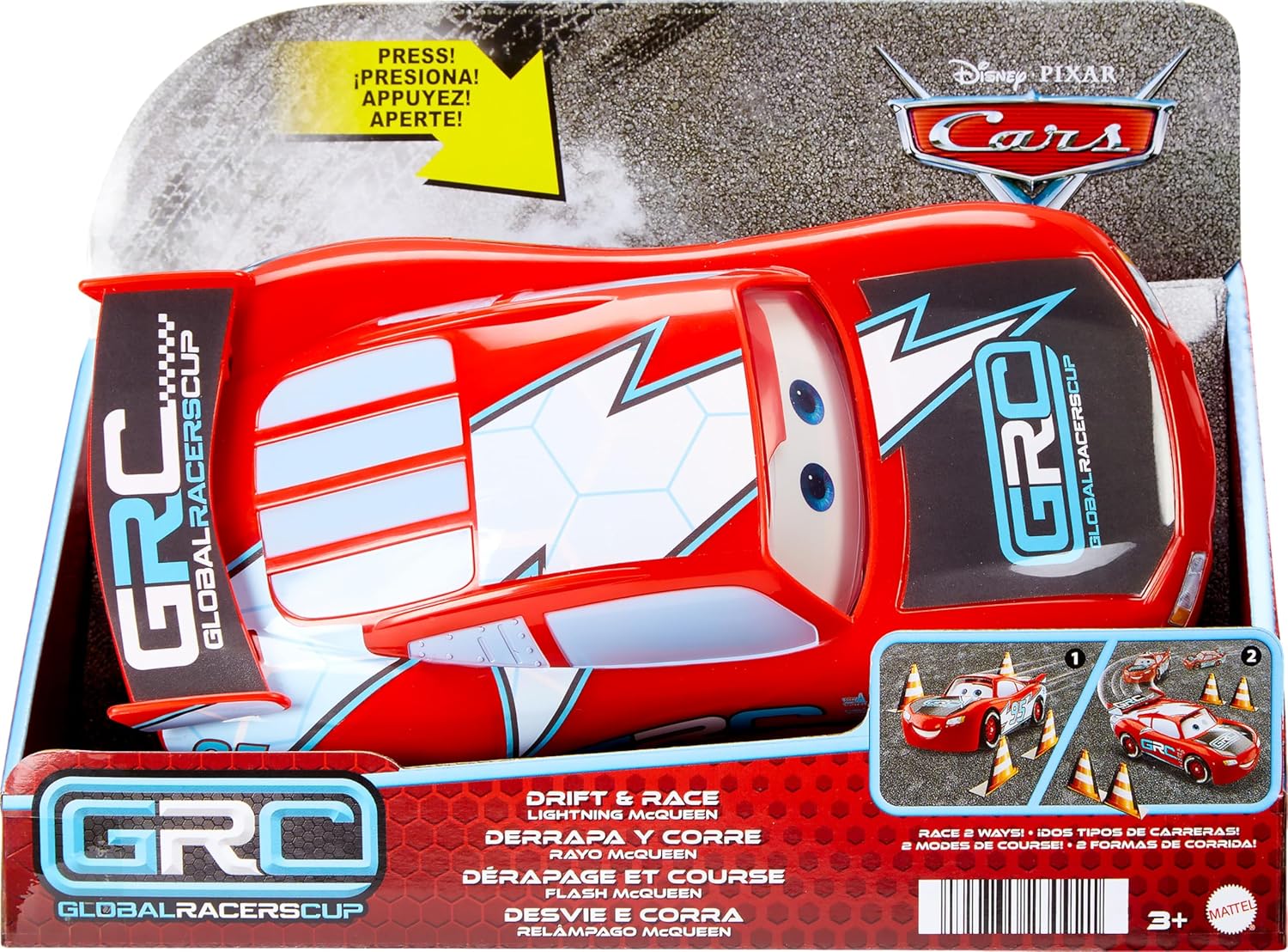 Cars de Disney y Pixar Vehículo de Juguete Rayo Mcqueen