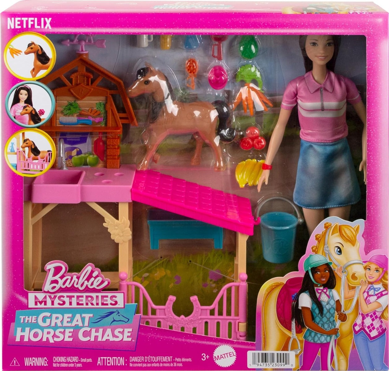 Barbie Detective La Gran Carrera de Caballos HXJ40