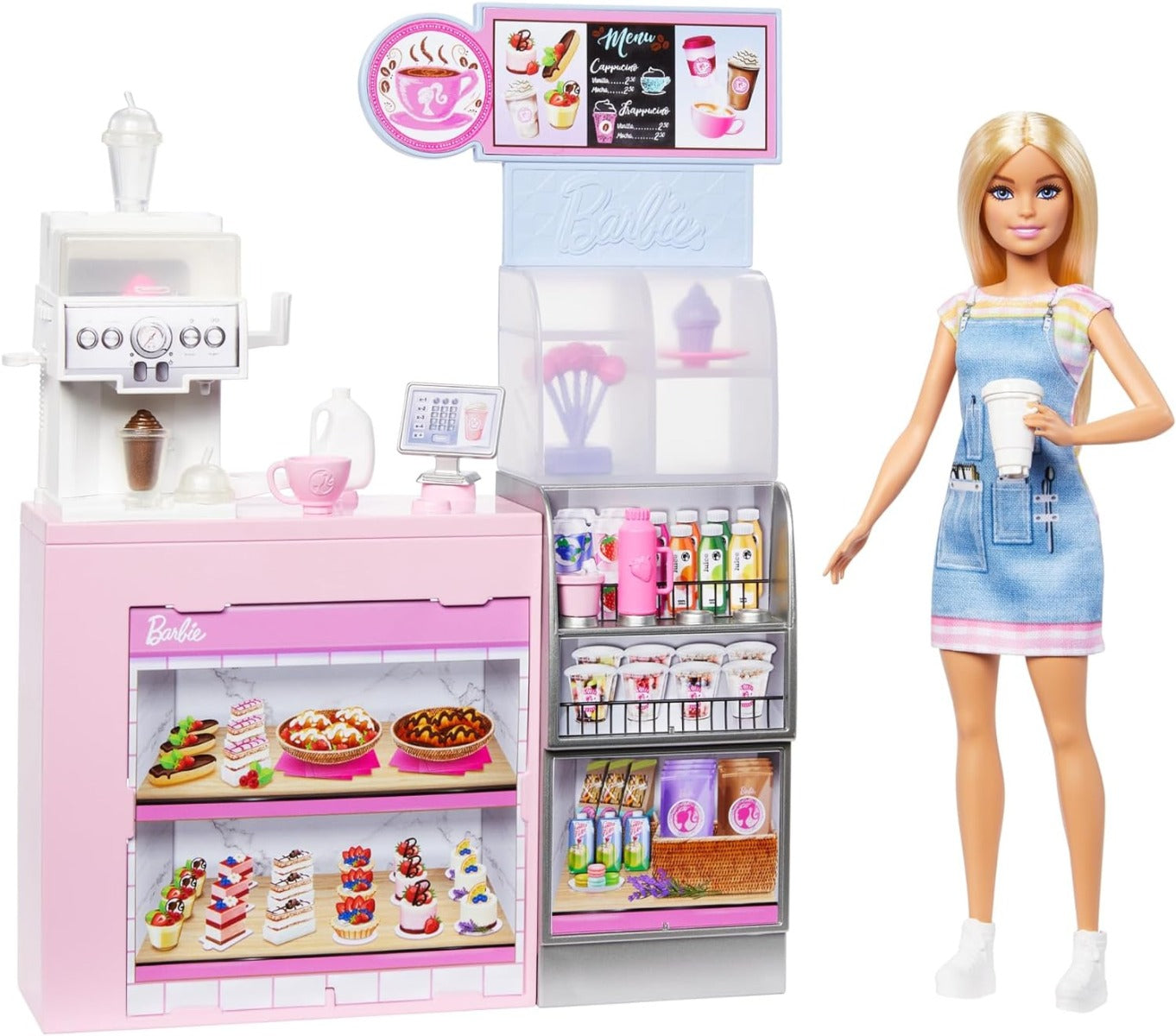 Barbie Profesiones Diversión en la Cafetería HXN94