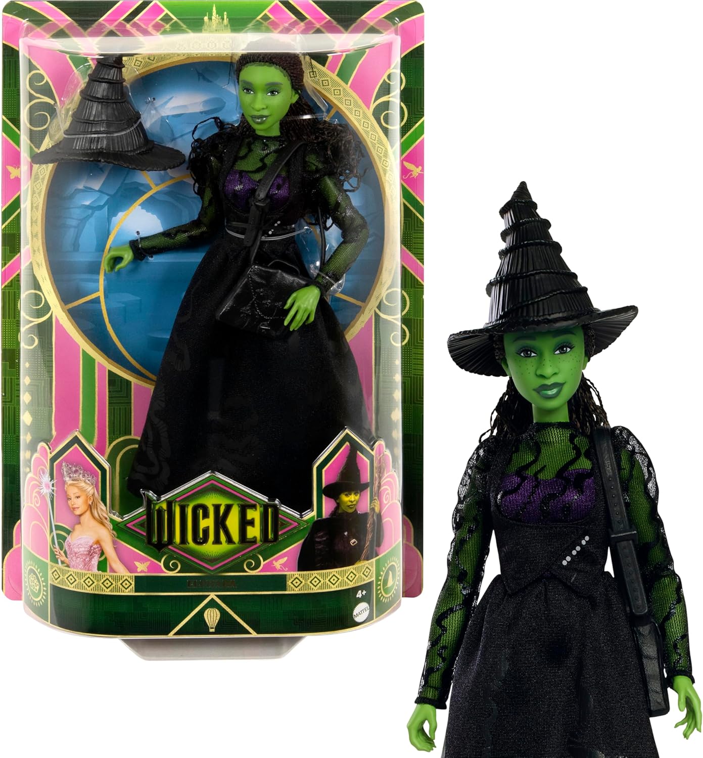 WICKED MUNECA ELPHABA HXT62
